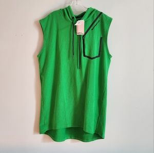 NWT Sports Illustrated Hooded Sleevless Shirt